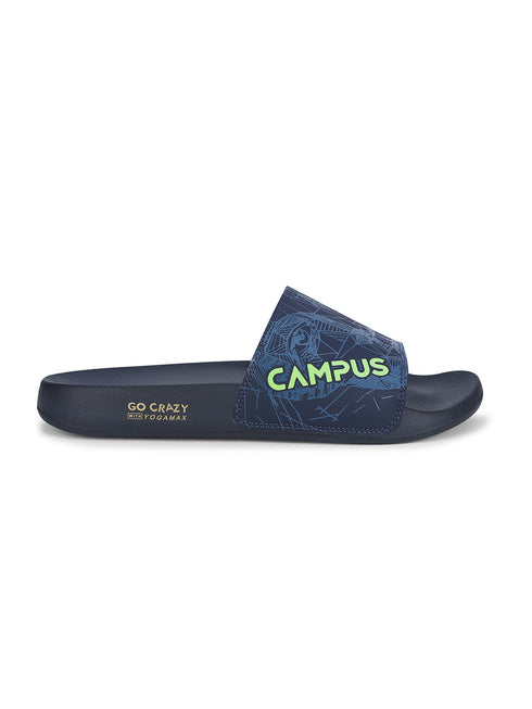 SL-437 Navy Men's Slippers